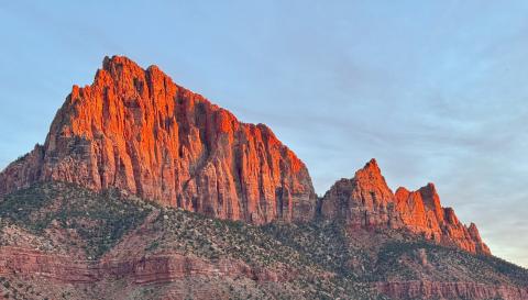 Zion National Park, Springdale, photo by and copyright Jim Caruso