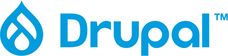 Drupal 9 Wordmark Horizontal